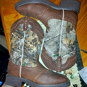 Justin Boots Camouflage 8.5